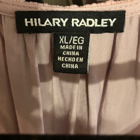 Hilary Radley Pink Sleeveless Blouse - Picture 2 of 4